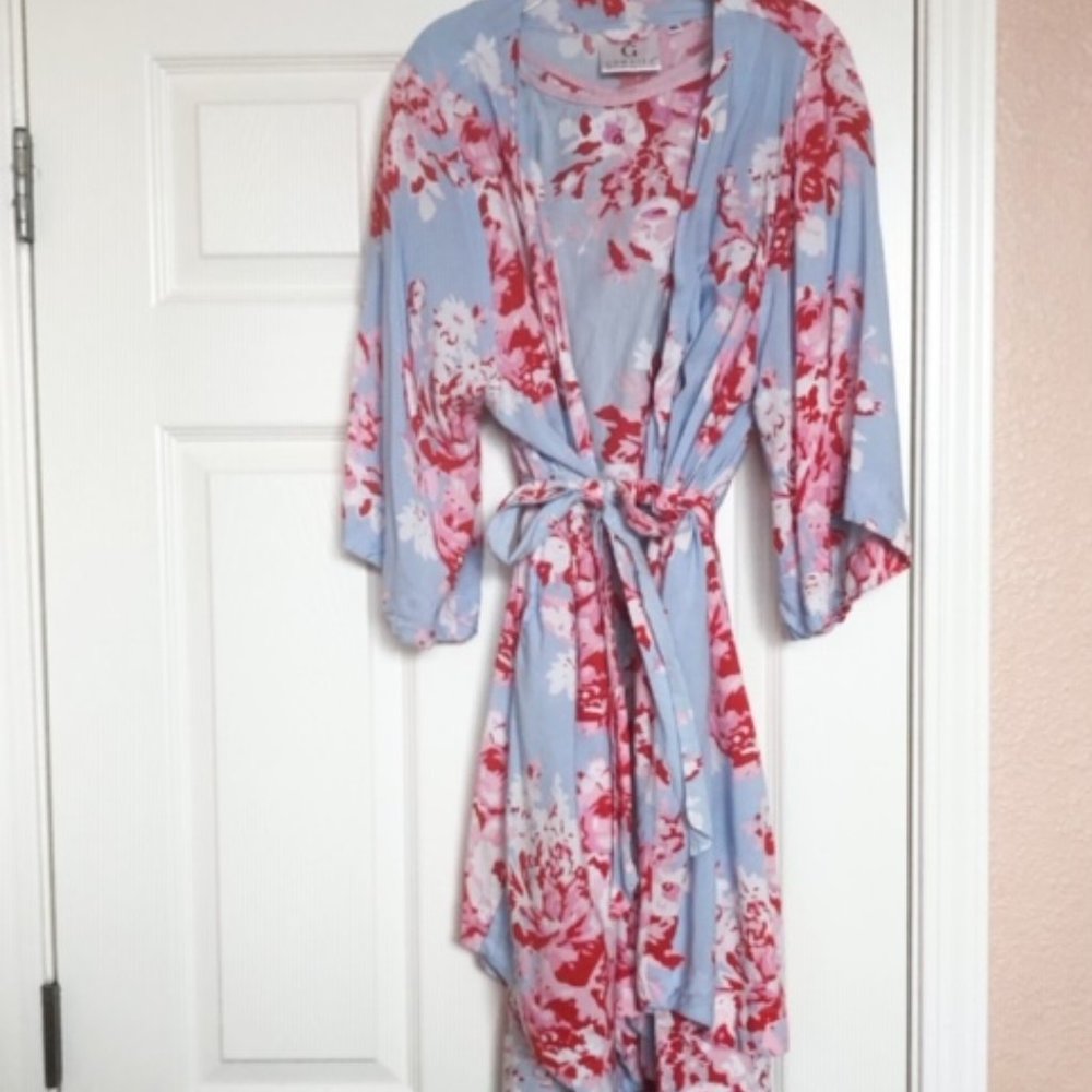 Designer Hospital/Delivery Gown & Robe Set - Picture 3 of 6